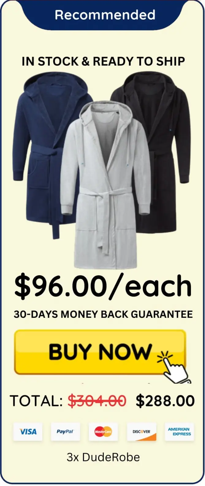 DudeRobe price offer